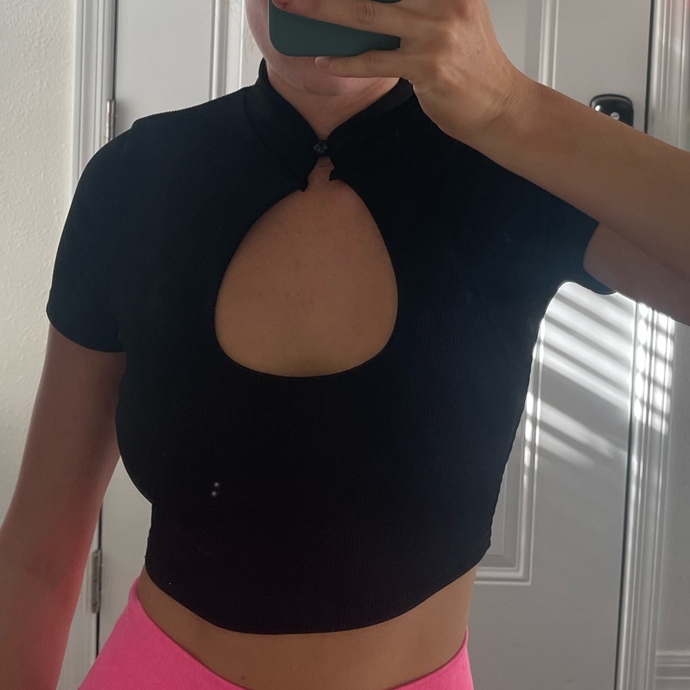 Boohoo crop top